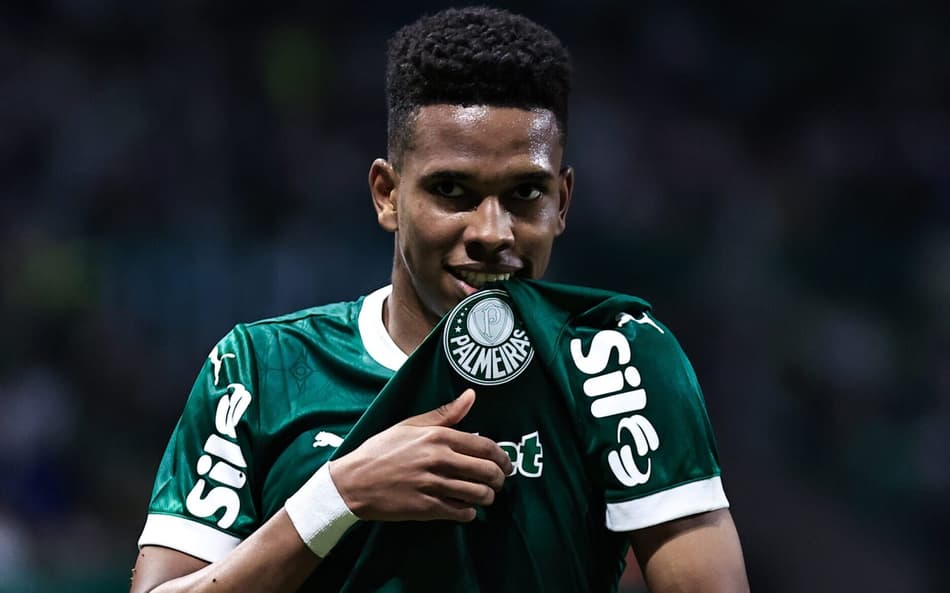 Estêvão, atacante do Palmeiras