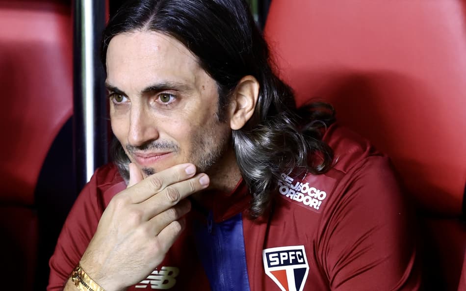 Luis Zubeldía, técnico do São Paulo (Foto: Marcello Zambrana/AGIF)