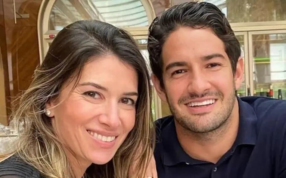 Alexandre Pato e Rebeca Abravanel