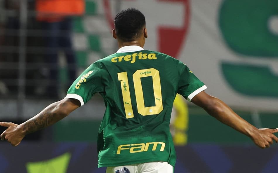 Allan comemora gol na final entre Palmeiras e Cruzeiro sub-20 3009