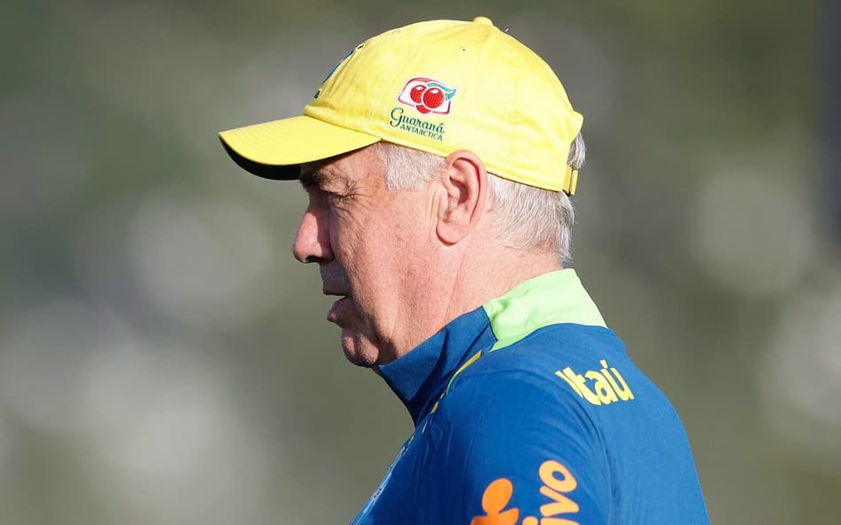 Ancelotti treino Seleção Brasileira