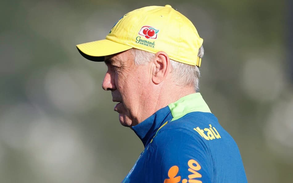 Ancelotti treino Seleção Brasileira