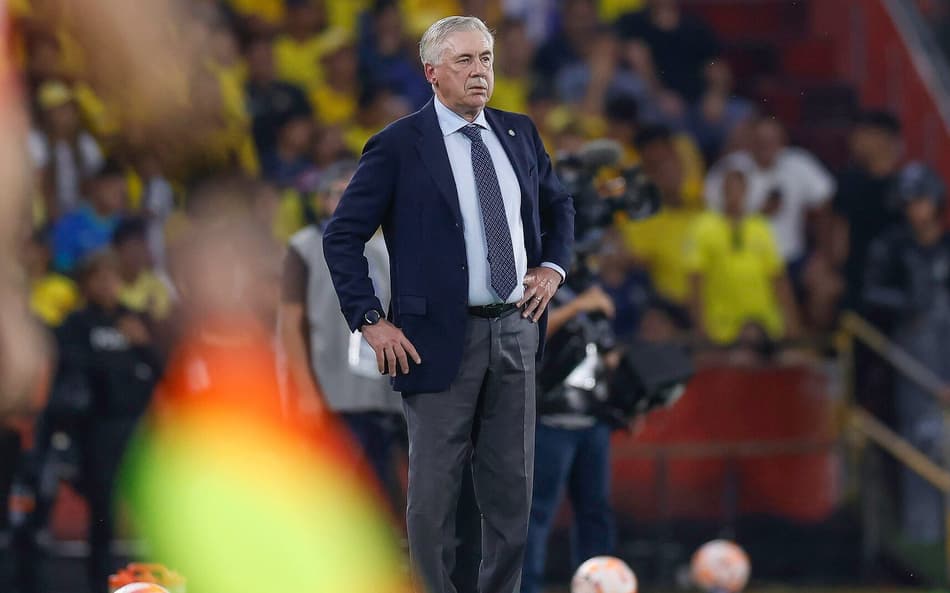 Carlo Ancelotti Brasil x Equador - Guyaquil 0506