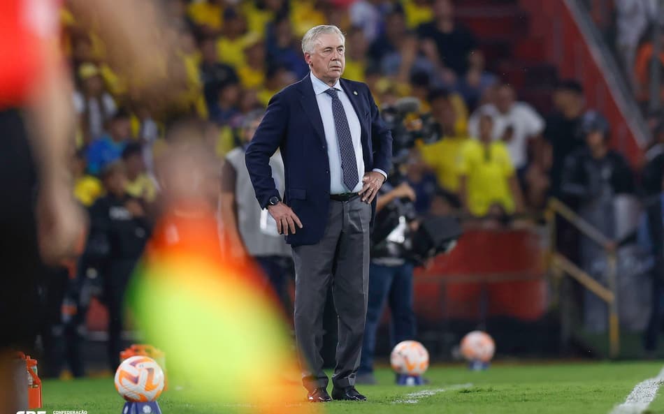 Carlo Ancelotti Brasil x Equador - Guyaquil 0506