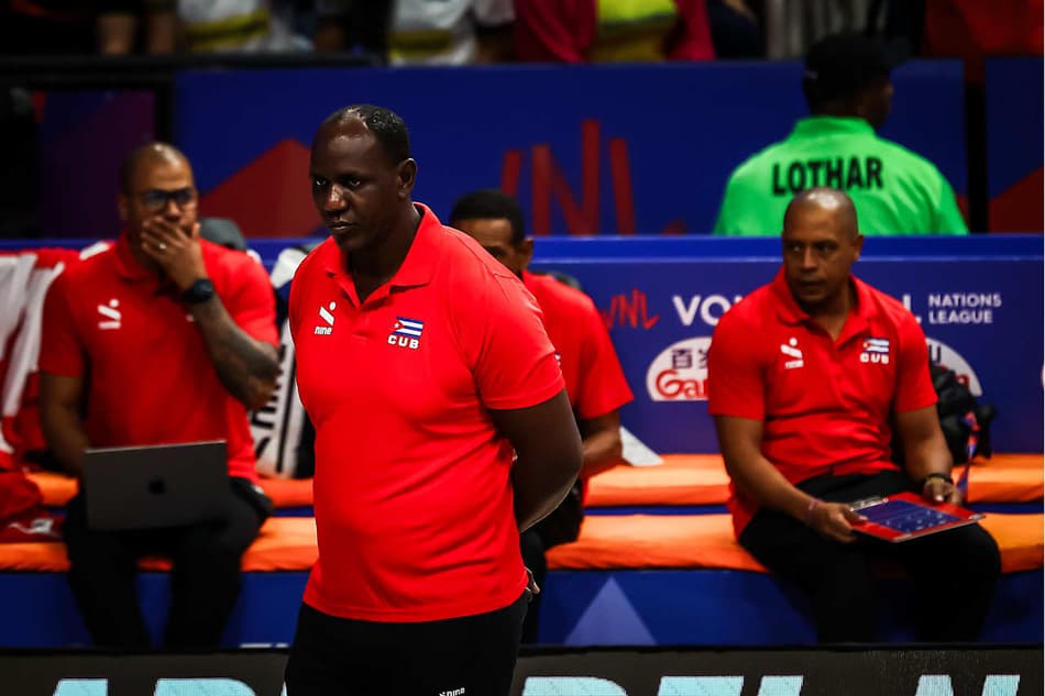 Brasil x Cuba, pela VNL masculina, no Maracanãzinho (foto: VNL)