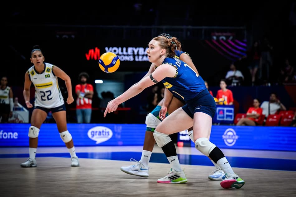 Brasil x República Dominicana, pela segunda semana da VNL feminina