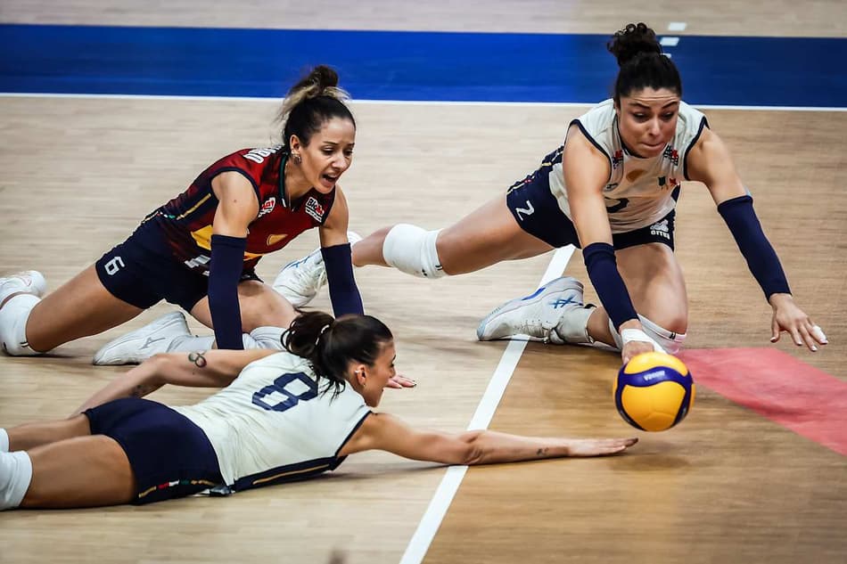 Brasil x Itália, pela VNL feminina, no Maracanãzinho (foto: VNL)