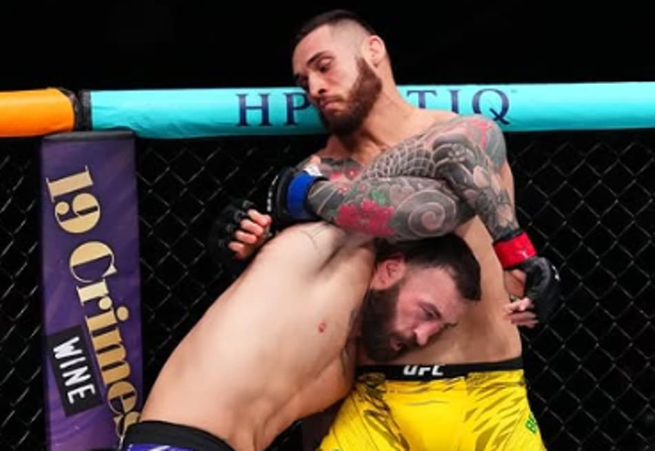 Paul Craig x Rodolfo Bellato no UFC Atlanta (foto: Instagram UFC)