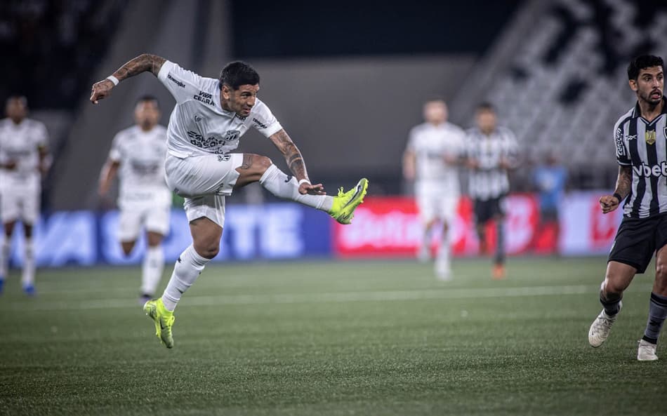 Partida entre Botafogo e Ceará, pelo Brasileirão 2025 (Foto: Felipe Santos/Ceará SC)