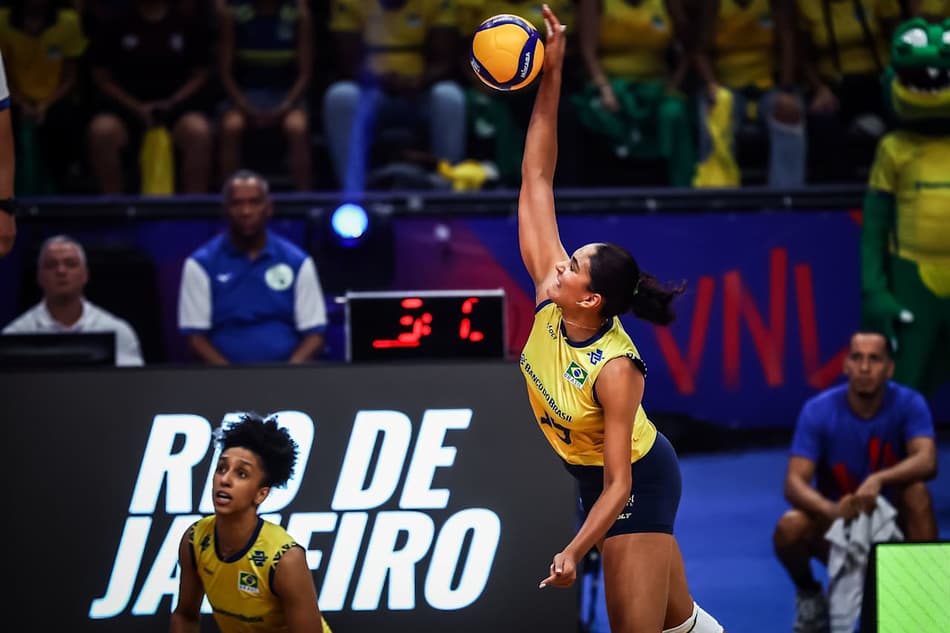Brasil x Alemanha, VNL feminina (foto: divulgação VNL)