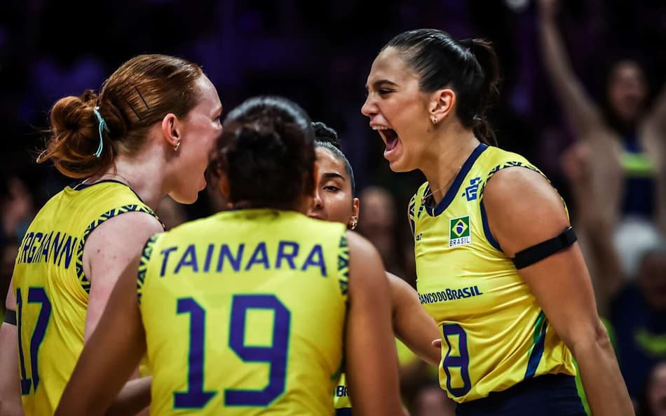 Brasil x Alemanha, VNL feminina (foto: divulgação VNL)