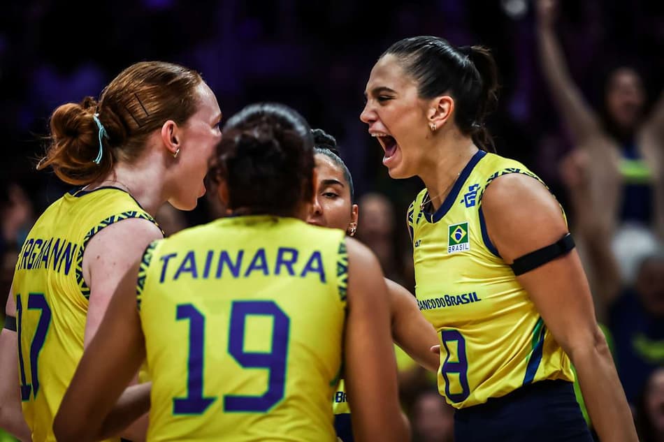 Brasil x Alemanha, VNL feminina (foto: divulgação VNL)
