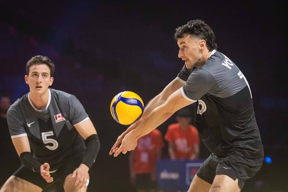 Brasil x Canadá pela VNL masculina (foto: volleyballworld)