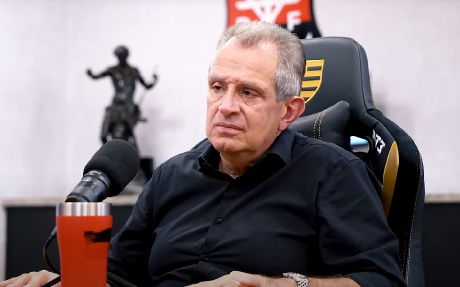 BAP durante entrevista à Flamengo TV (Foto: Reprodução)
