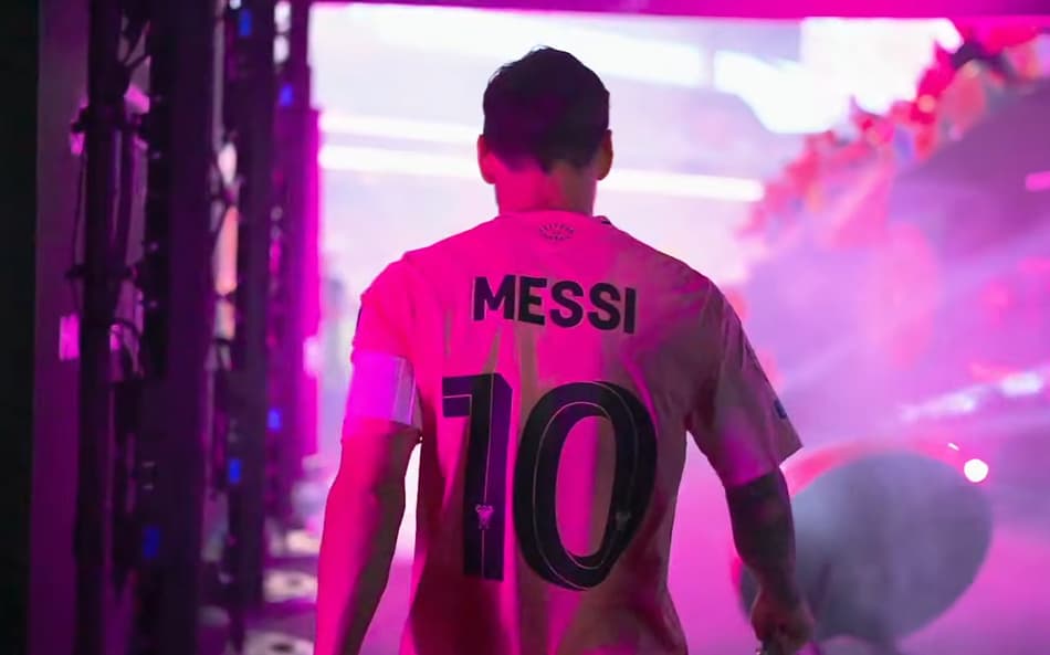 Entrada de Messi na abertura do Mundial de Clubes