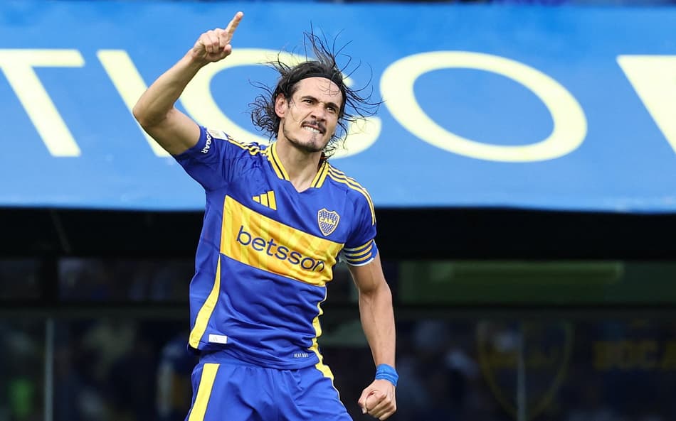Cavani é o principal astro do Boca Juniors (Foto: Alejandro Pagni/ AFP)