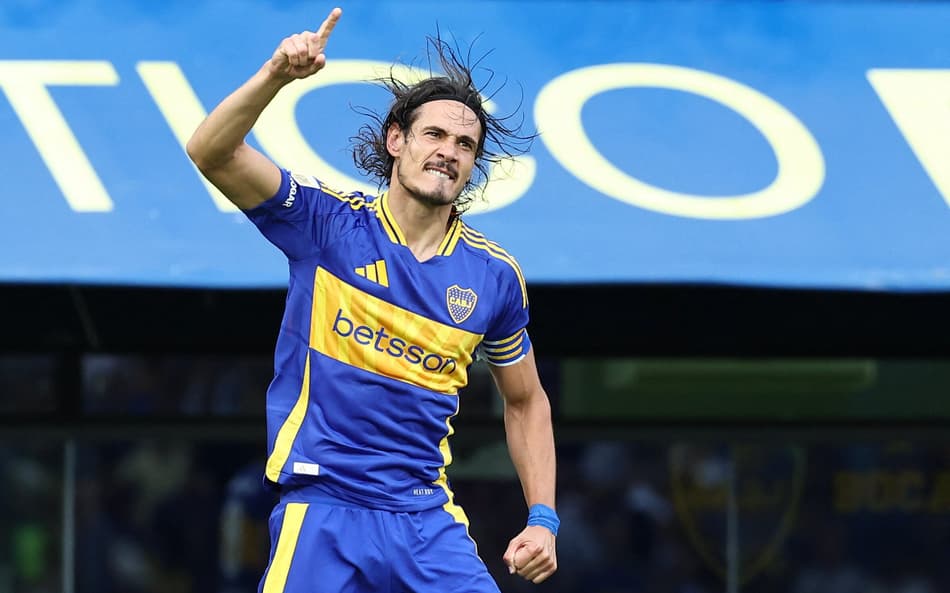 Cavani é o principal astro do Boca Juniors (Foto: Alejandro Pagni/ AFP)