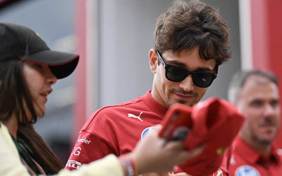 Charles Leclerc da Red Bull Ring em Spielberg, Áustria (foto: Andrej ISAKOVIC / AFP)