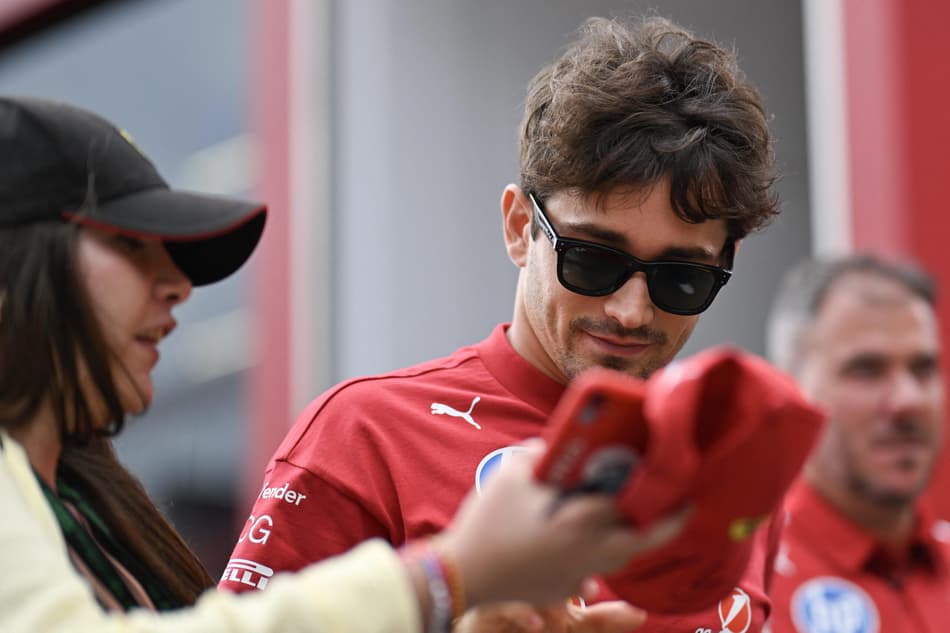 Charles Leclerc em Spielberg, Áustria (foto: Andrej ISAKOVIC / AFP)