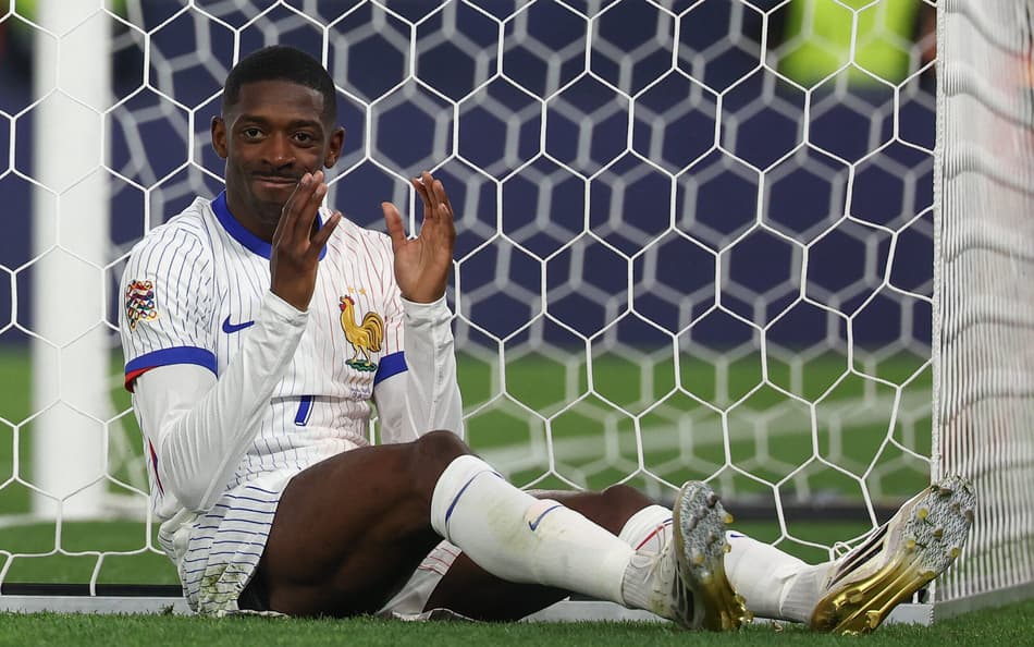Dembélé lamenta chance desperdiçada em Espanha x França