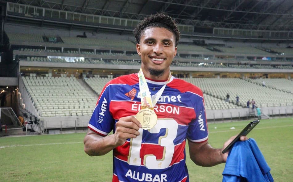 Éderson jogou pelo Fortaleza em 2021 (Foto: Leonardo Moreira/Fortaleza EC)
