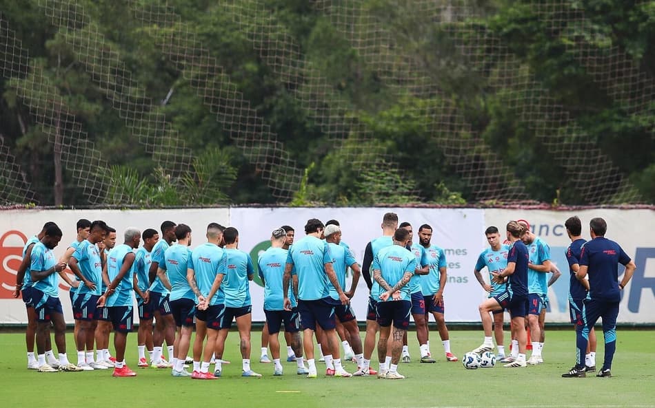 Flamengo treino Filipe Luís