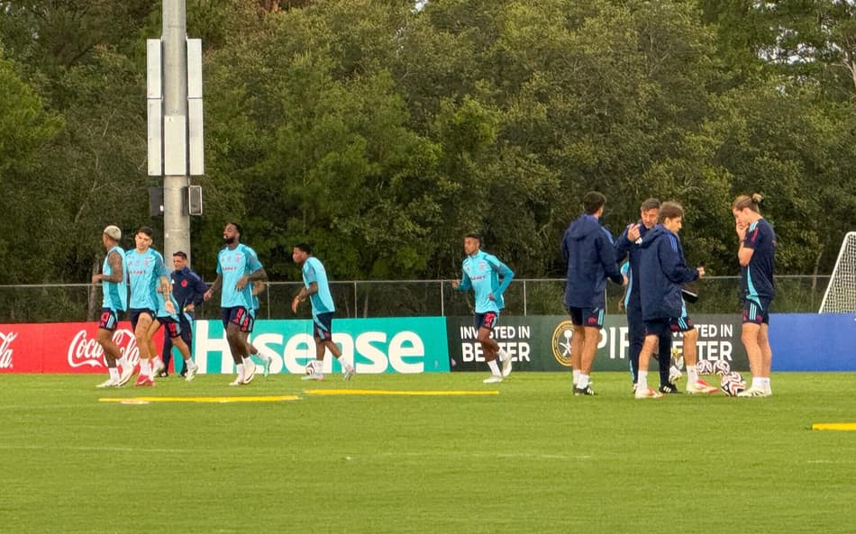 Flamengo treino Mundial Bayern