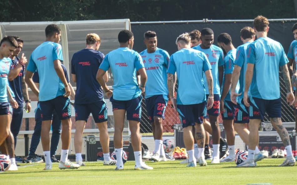 Flamengo treino eua mundial