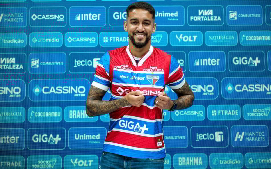 Matheus Pereira, novo reforço do Fortaleza (Foto: Mateus Lotif/Fortaleza EC)