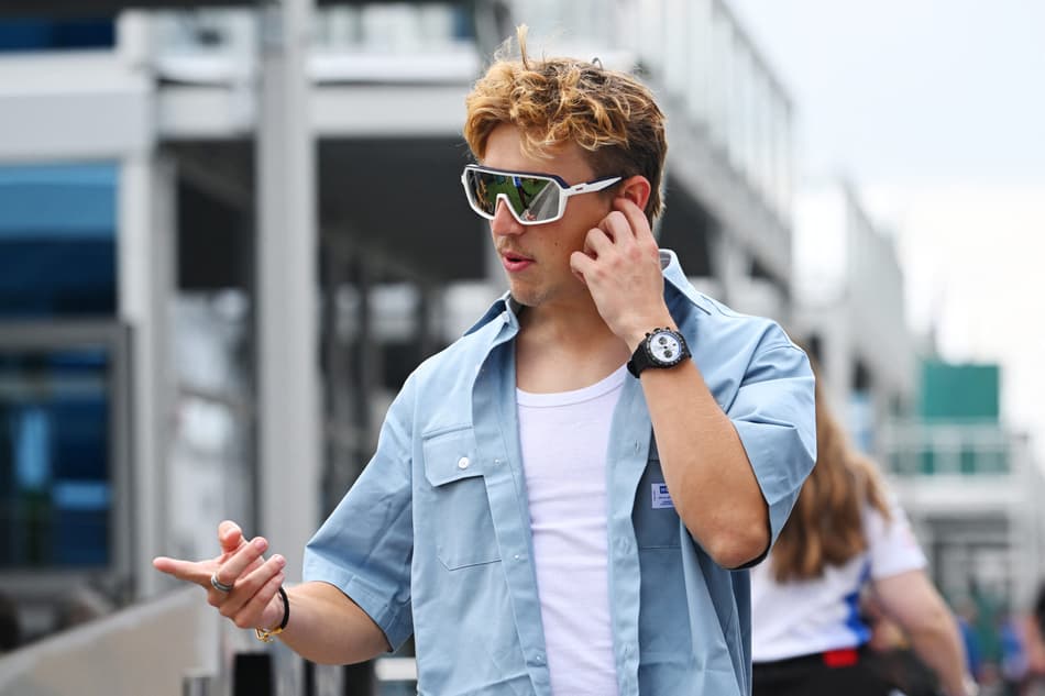 O neo-zelandês Liam Lawson, da Racing Bulls (foto: Rudy Carezzevoli / GETTY IMAGES NORTH AMERICA / Getty Images via AFP)