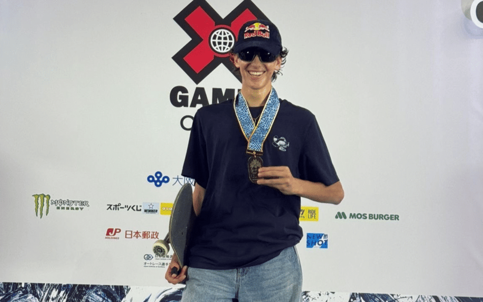 Gui Khury no X Games de Osaka (foto: divulgação)