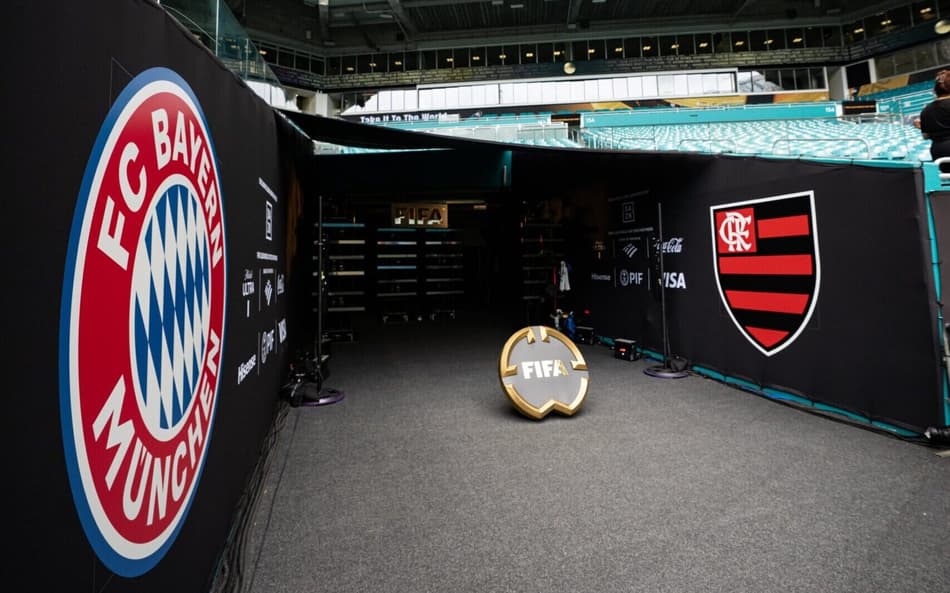 Hard Rock Stadium está pronto para receber jogo entre Flamengo e Bayern, no Mundial