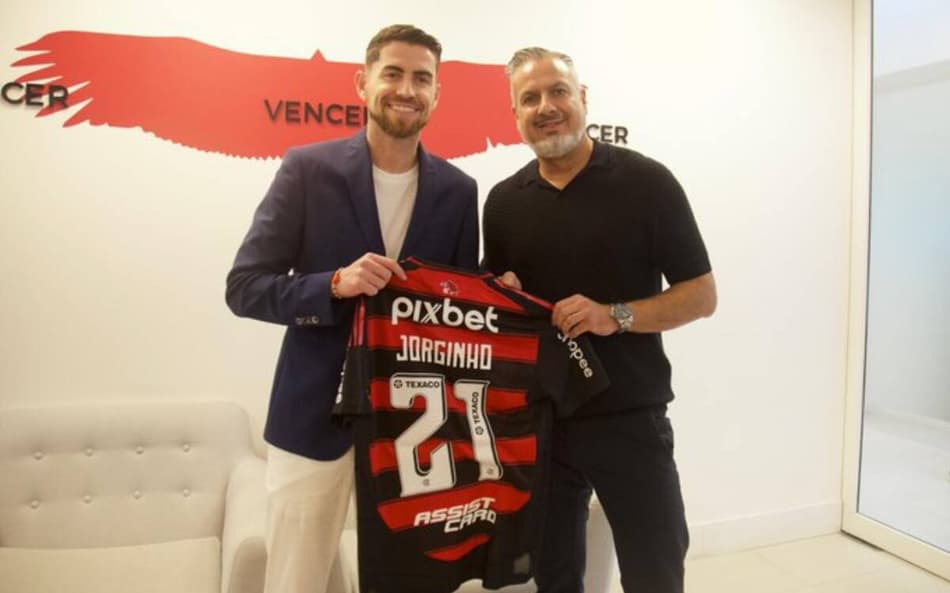 Jorginho e José Boto (foto: Divulgação Flamengo)