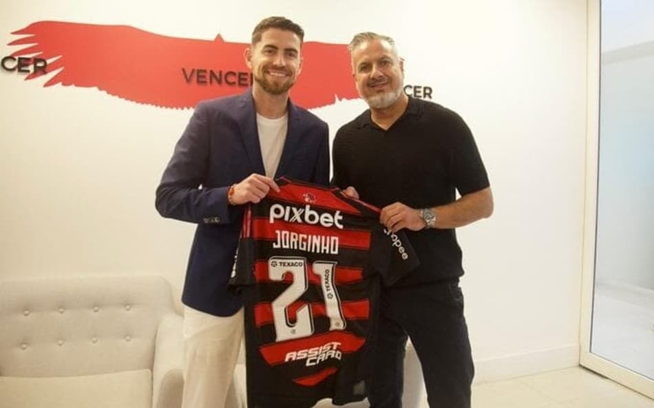 Jorginho e José Boto (foto: Divulgação Flamengo)