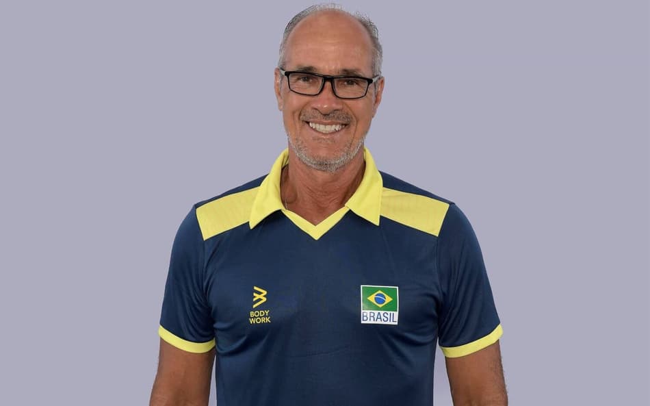 Marcos Miranda, técnico da Seleção Brasileria sub-23 feminina (Dhavid Normando FV Imagem/CBV)