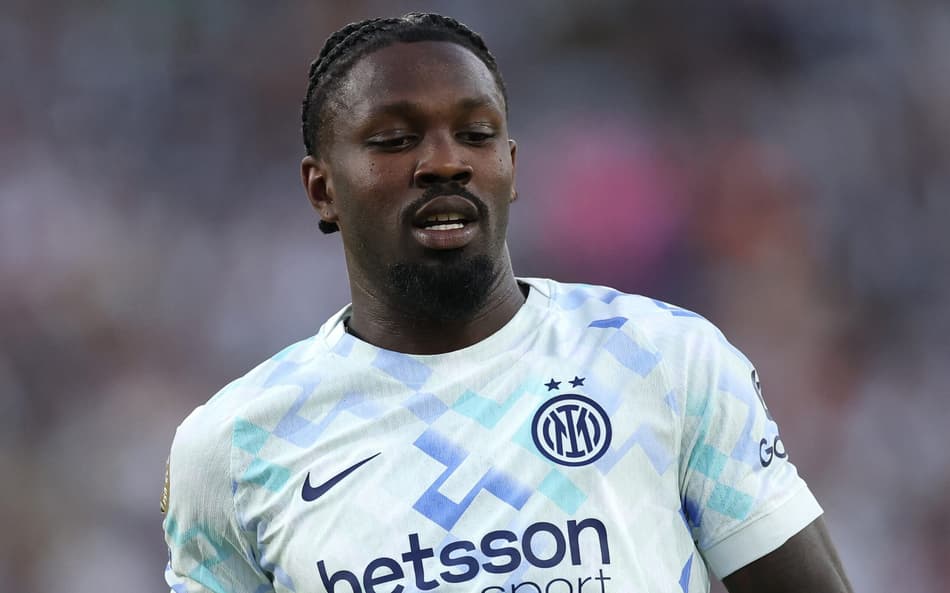 Marcus Thuram, da Inter de Milão, em partida contra o Monterrey (Foto: Stu Forster/Getty Images North America/Getty Images via AFP)