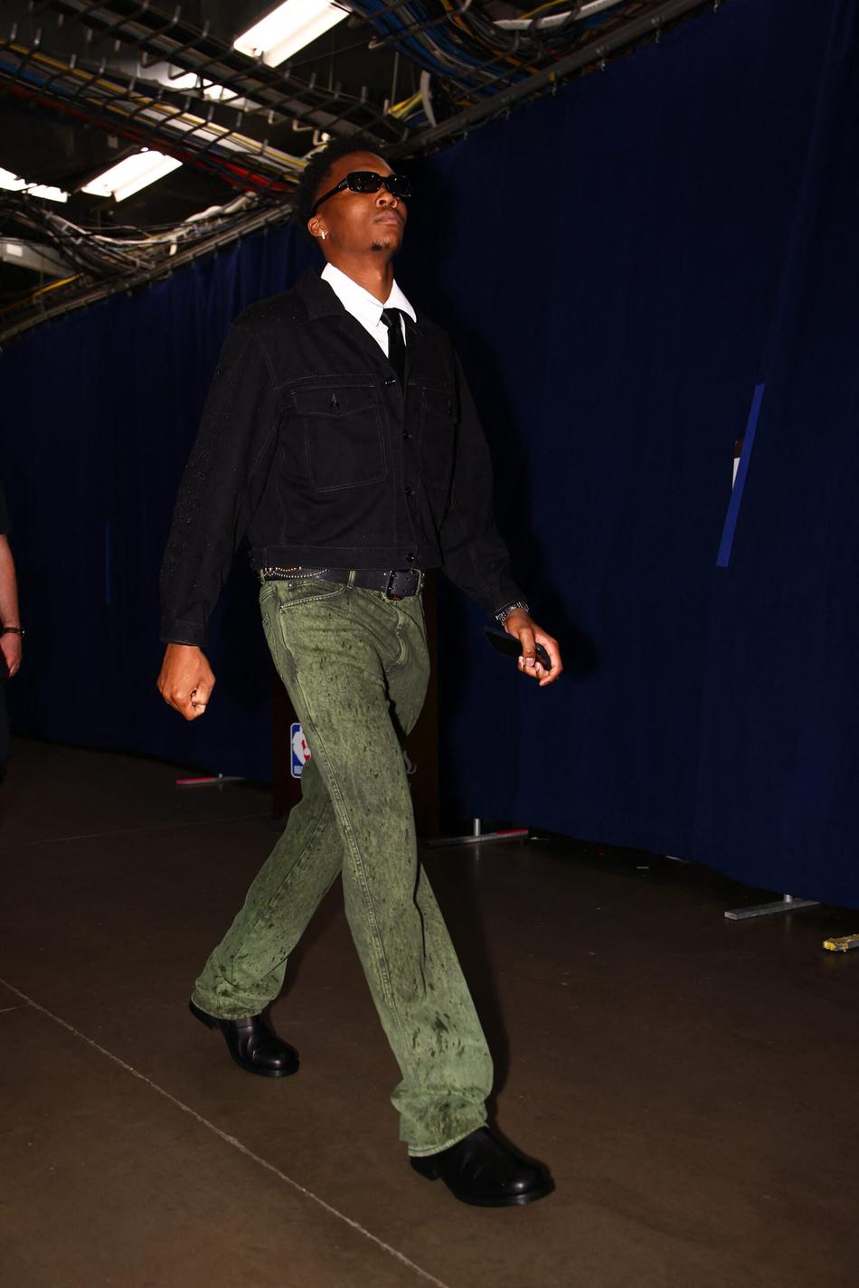 Bennedict Mathurin, do Indiana Pacers (foto: Zach Beeker / NBAE / Getty Images / Getty Images via AFP)