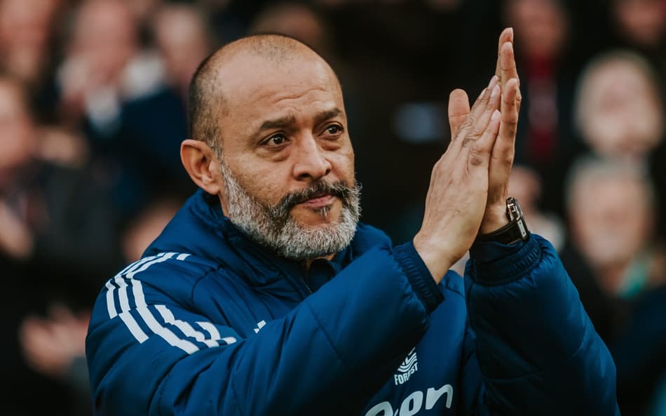 Nuno Espirito Santo pelo Forest (Foto: Divulgação/Nottingham Forest)