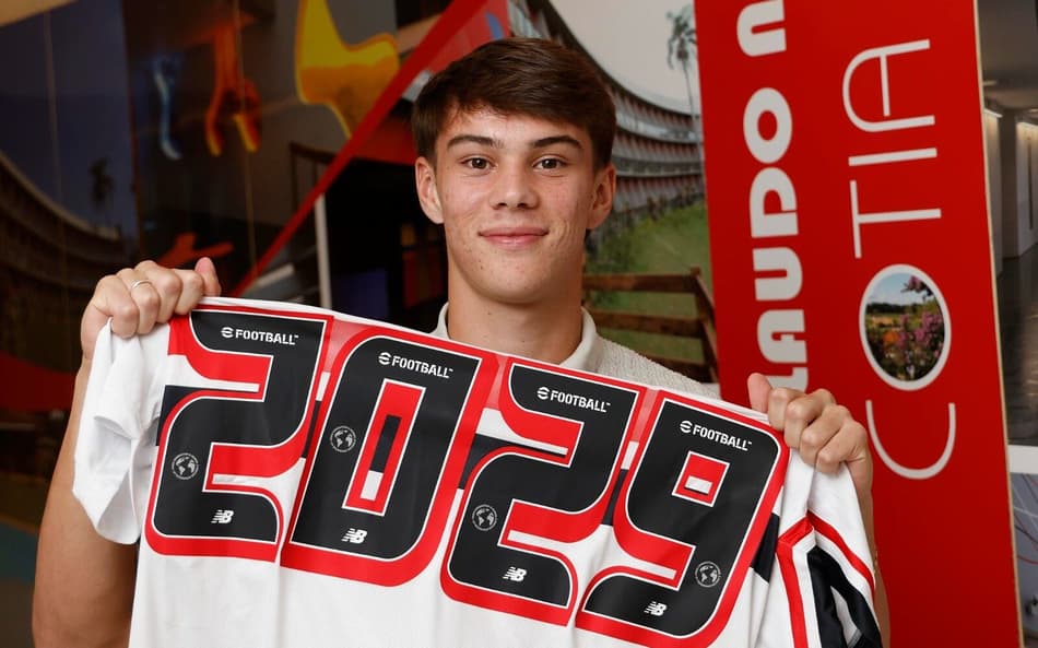 igor felisberto, jogador do São Paulo