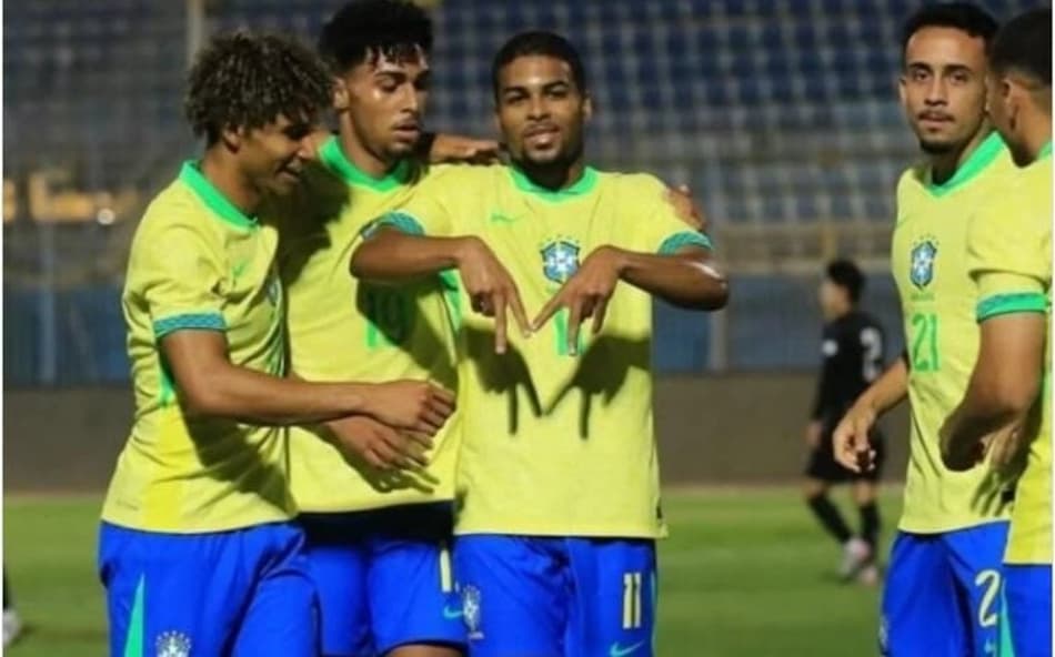 Gustavo Prado, atacante do Internacional e da Seleção Brasileira sub-20