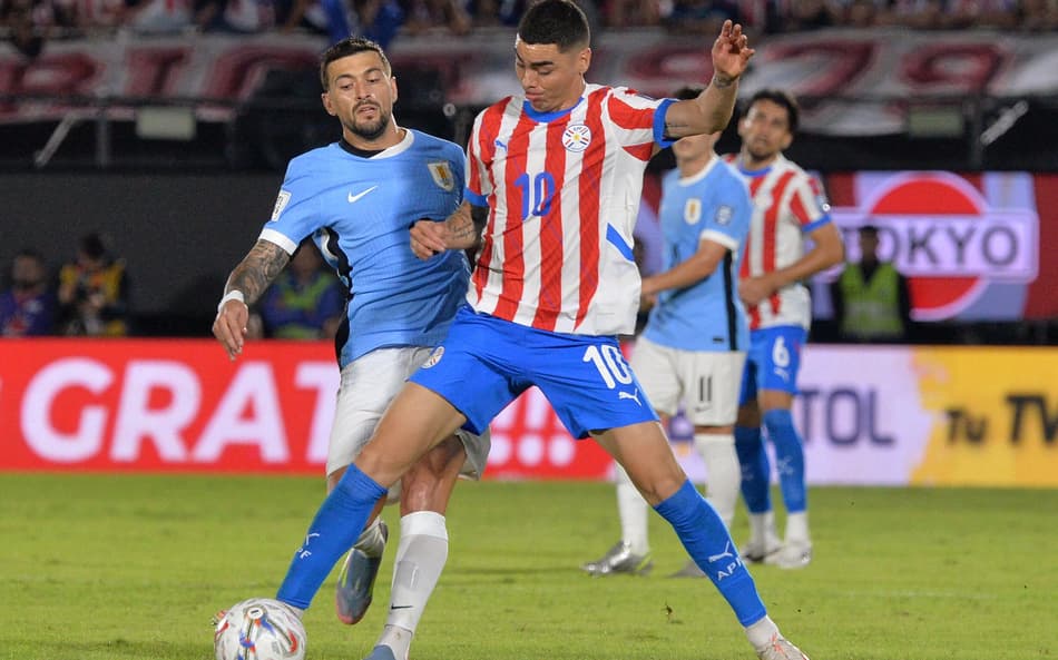 Arrascaeta Uruguai Paraguai Almirón