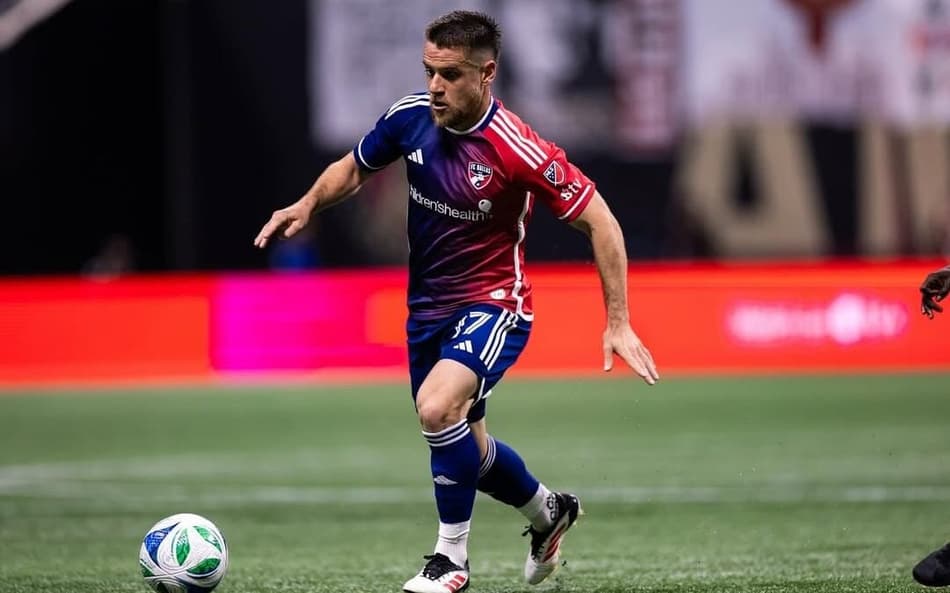 Ramiro em ação pelo Dallas, dos Estados Unidos (Foto: Reprodução/Ramiro)