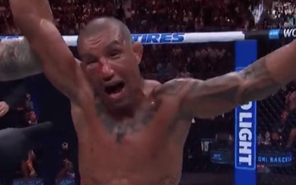 Raoni Barcelos vence no UFC Atlanta (reprodução UFC)