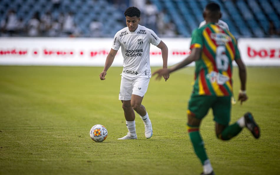 Partida entre Sampaio Corrêa e Ceará, pela Copa do Nordeste (Foto: Felipe Santos/Ceará SC)