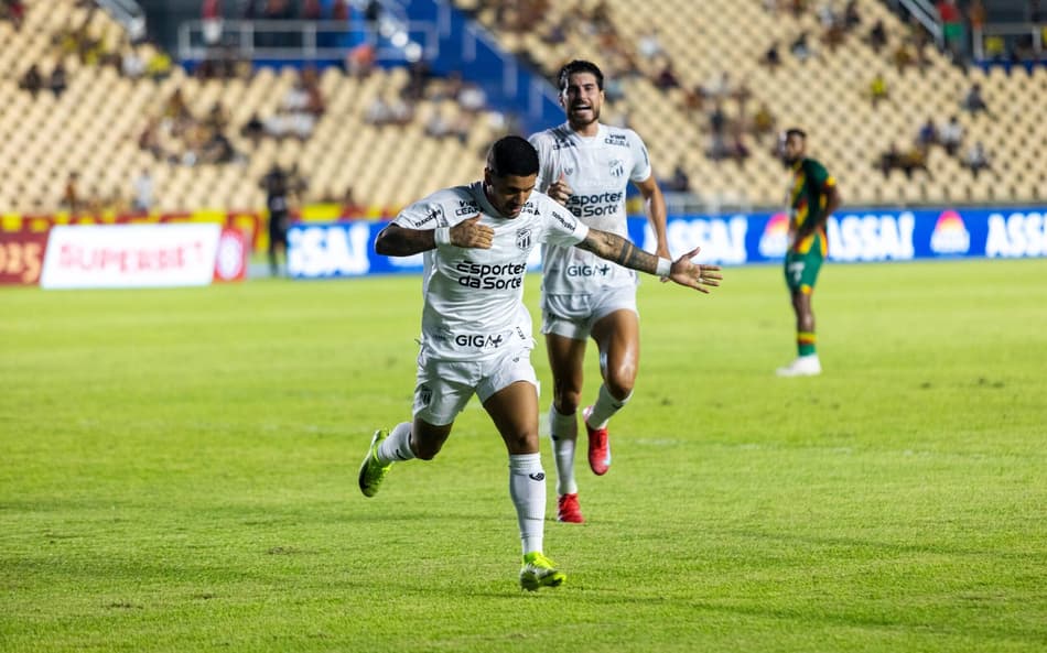 Partida entre Sampaio Corrêa e Ceará, pela Copa do Nordeste (Foto: Felipe Santos/Ceará SC)