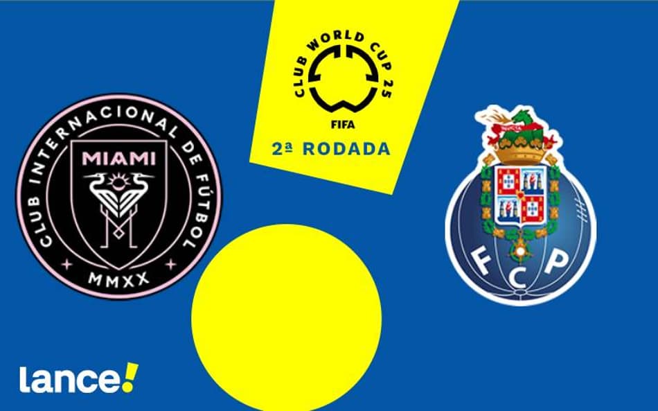 Inter Miami x Porto (Foto: Arte/Lance!)