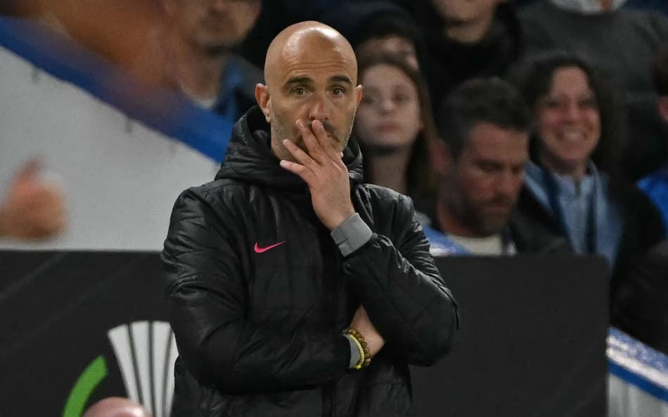 Técnico do Chelsea, Maresca comentou (Foto: Glyn Kirk/AFP)