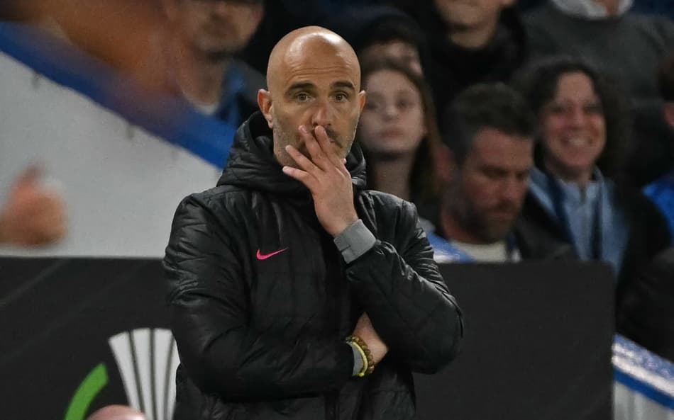 Técnico do Chelsea, Maresca comentou (Foto: Glyn Kirk/AFP)