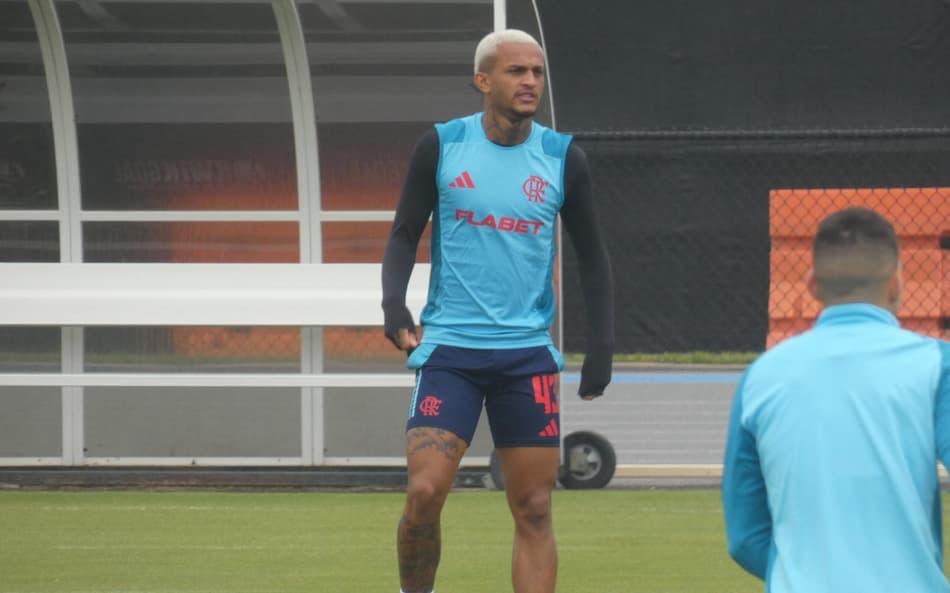 Wesley Flamengo mundial treino