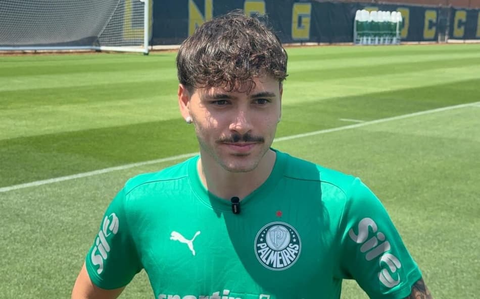 Mauricio falou sobre o momento do Palmeiras (Foto: Vitor Palhares/ Lance!)